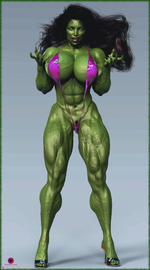 Another test of she hulk ^^